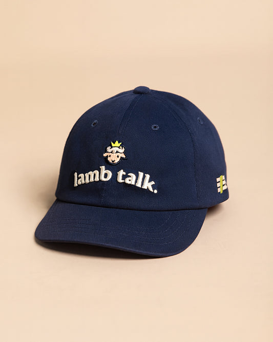 Lamb Head Short Bill Cap - Navy