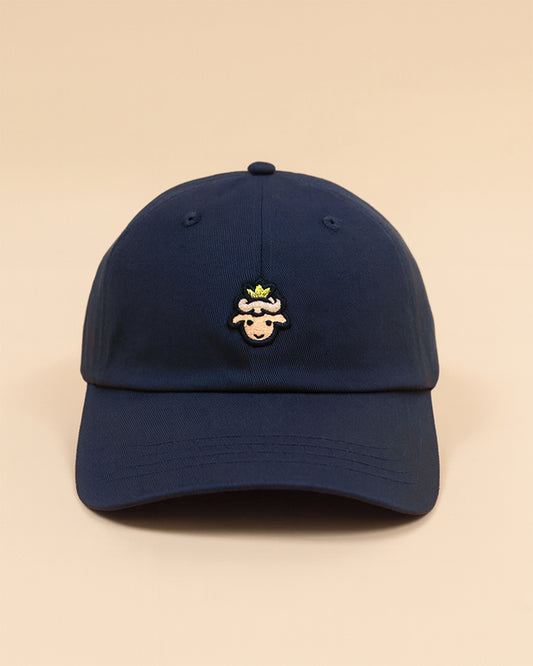 Lamb Head Ball Cap - Navy