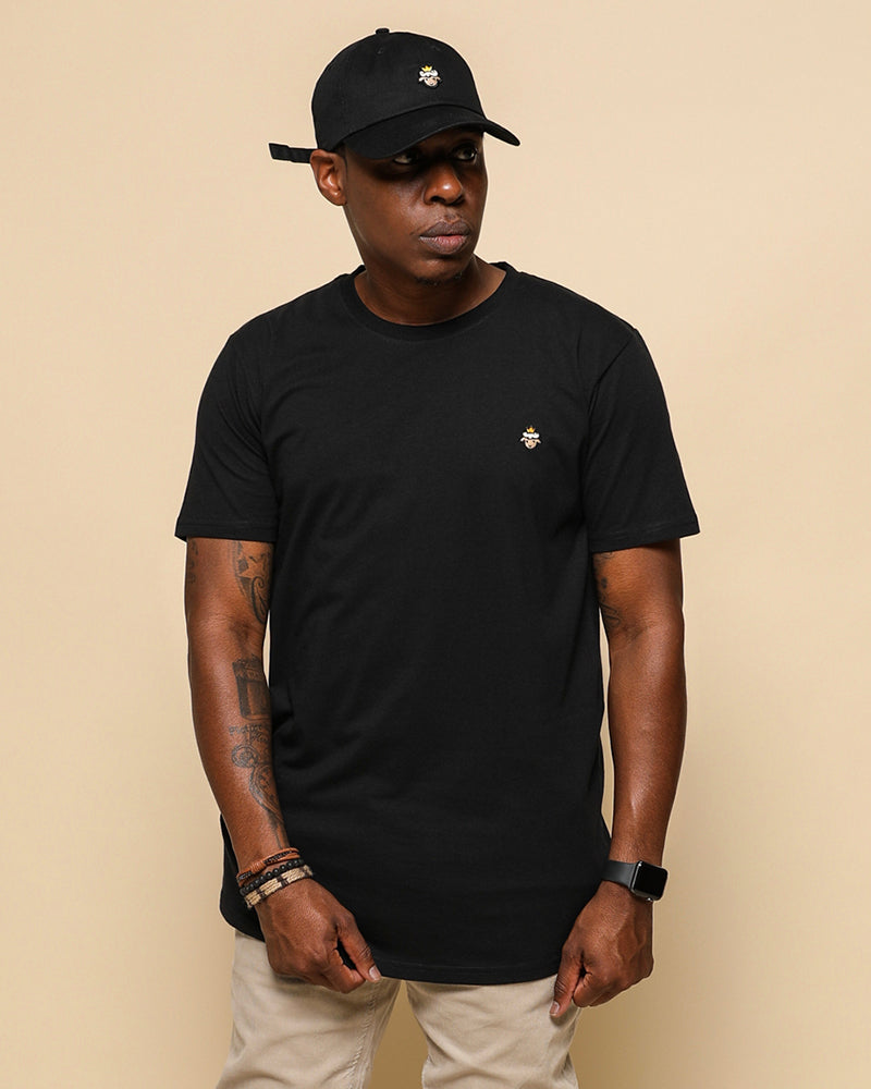 Lamb Talk Polo Round Hem Tee - Gold Crown