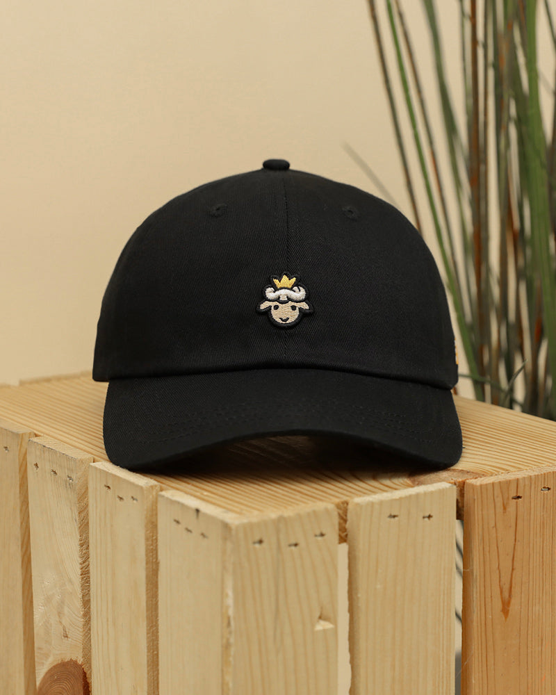 Lamb Head Ball Cap - Gold Crown
