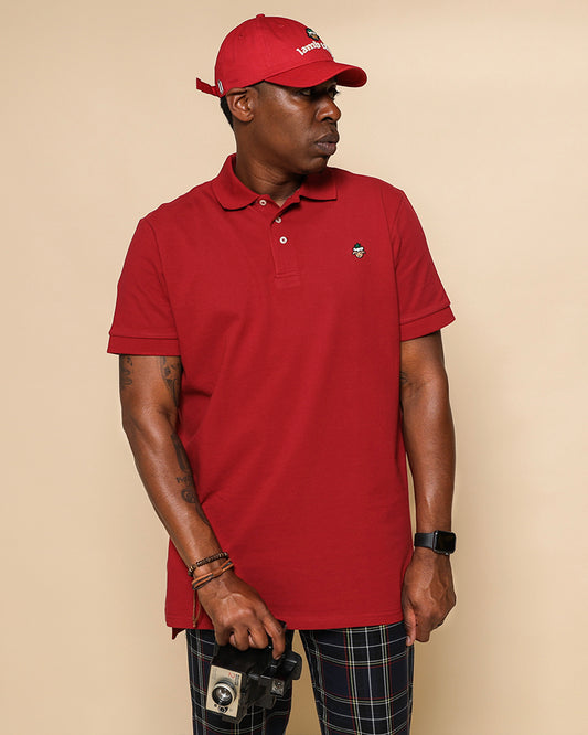 Lamb Talk Polo - Claret