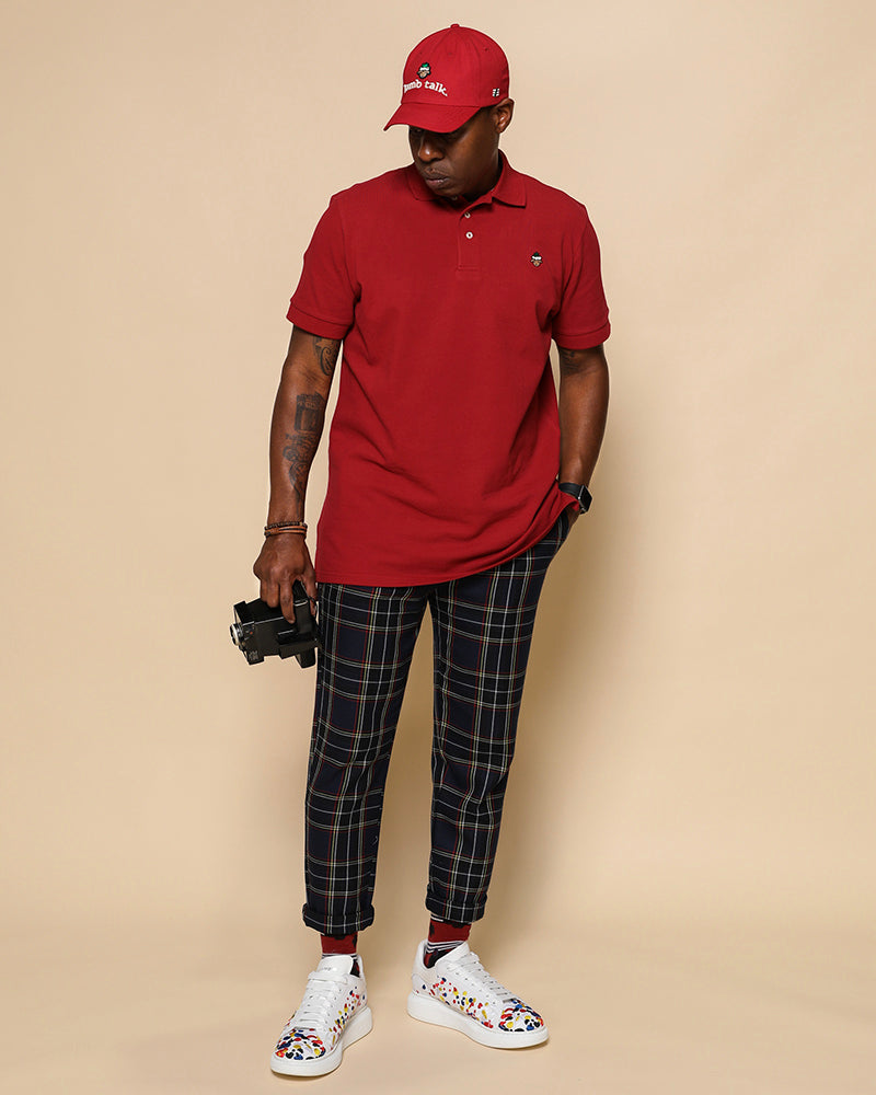 Lamb Talk Polo - Claret