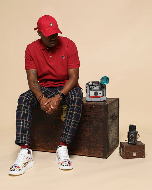 Lamb Head Ball Cap - Claret