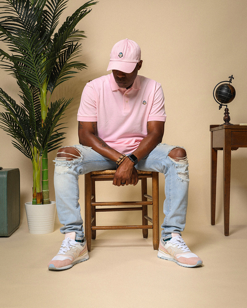 Lamb Talk Polo - Pink