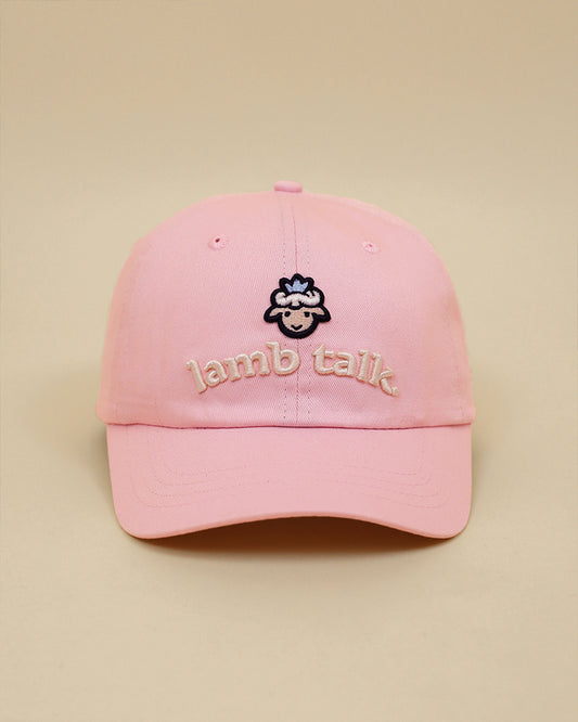 Lamb Head Short Bill Cap - Pink