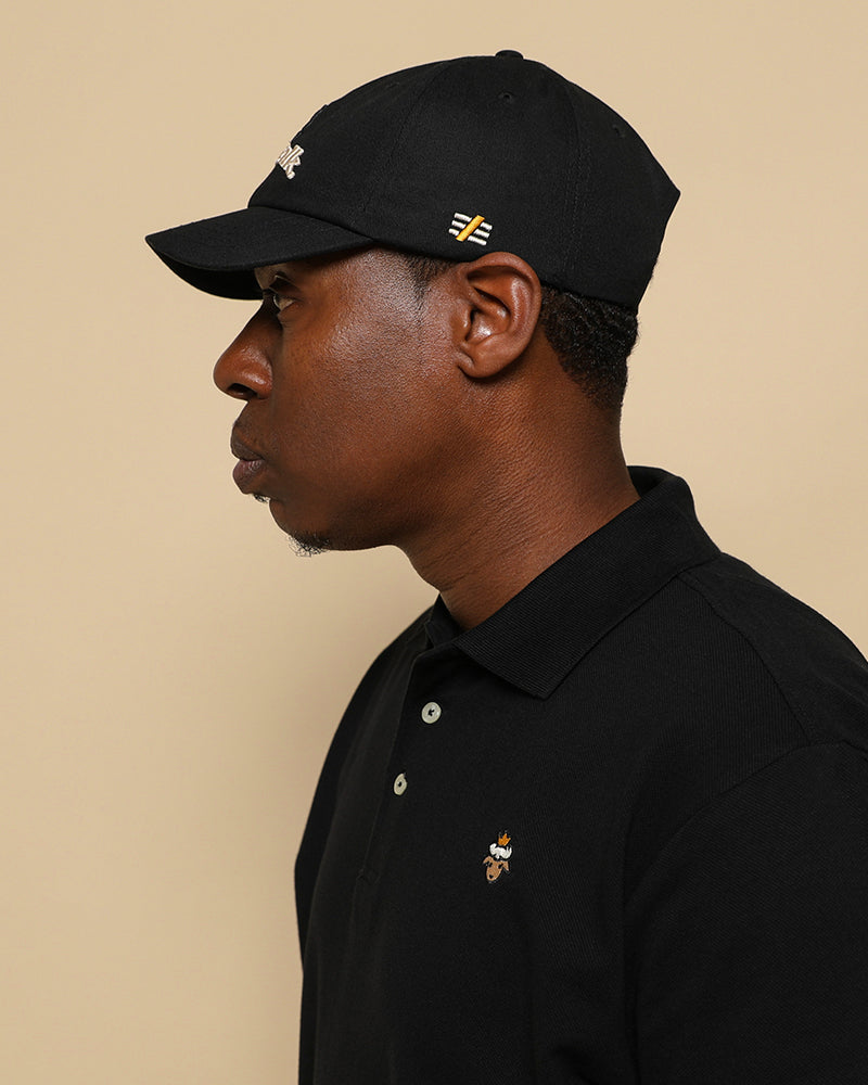 Lamb Head Short Bill Cap - Gold Crown
