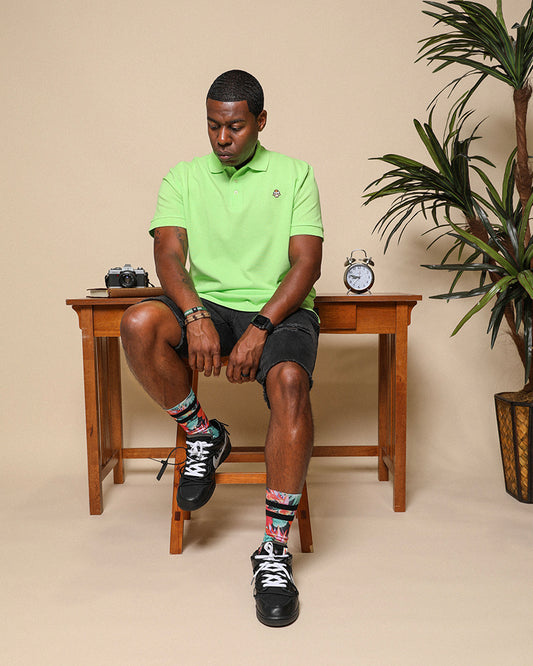 Lamb Talk Polo - Lime