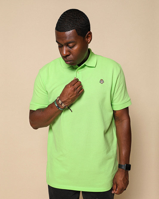 Lamb Talk Polo - Lime