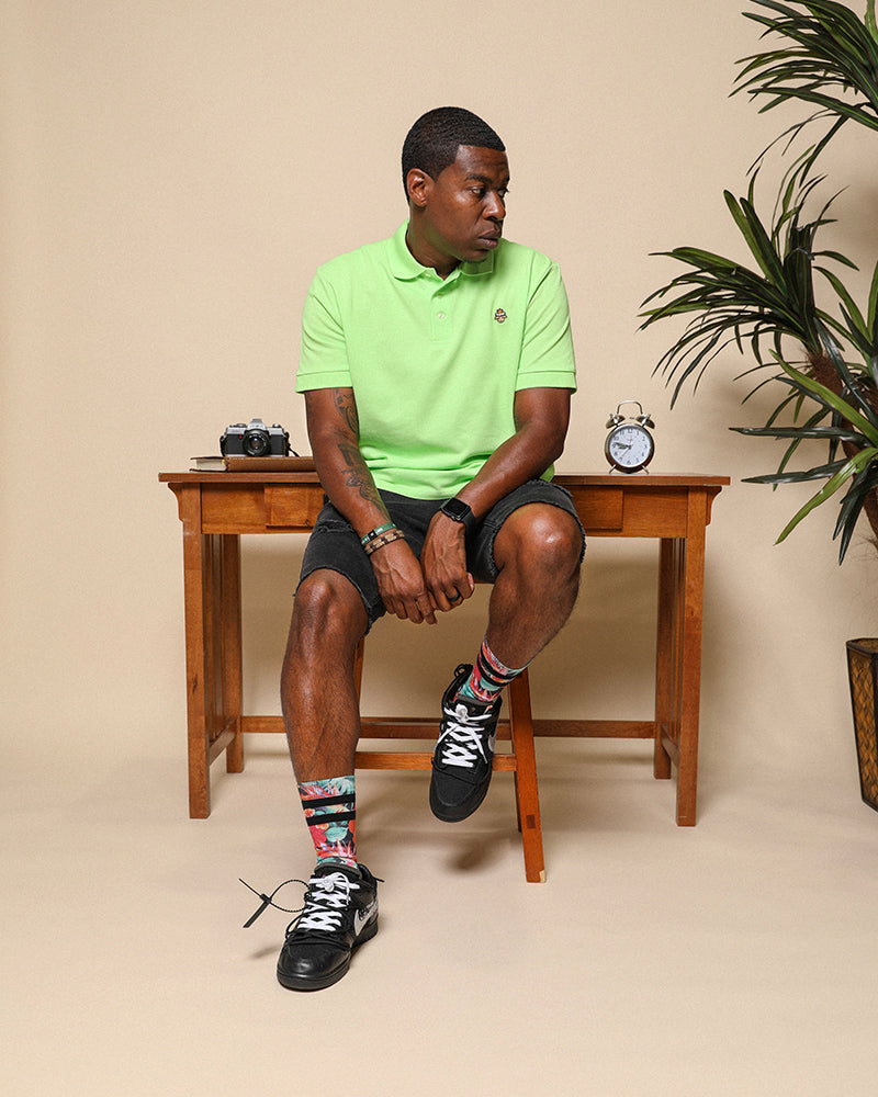 Lamb Talk Polo - Lime