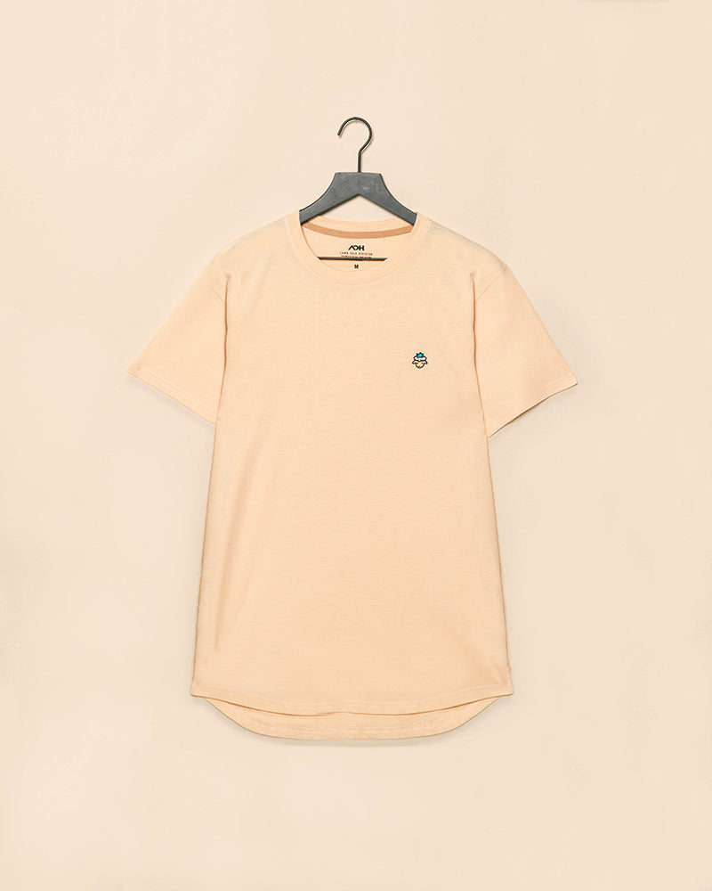 Lamb Talk Polo Round Hem Tee - Tannery