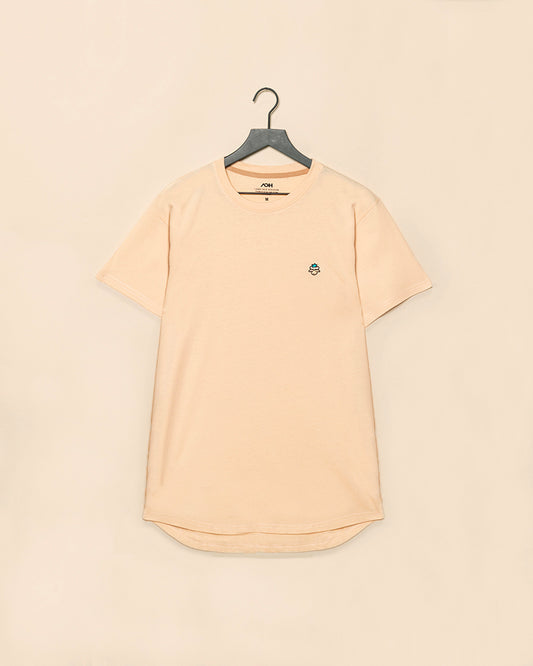 Lamb Talk Polo Round Hem Tee - Tannery