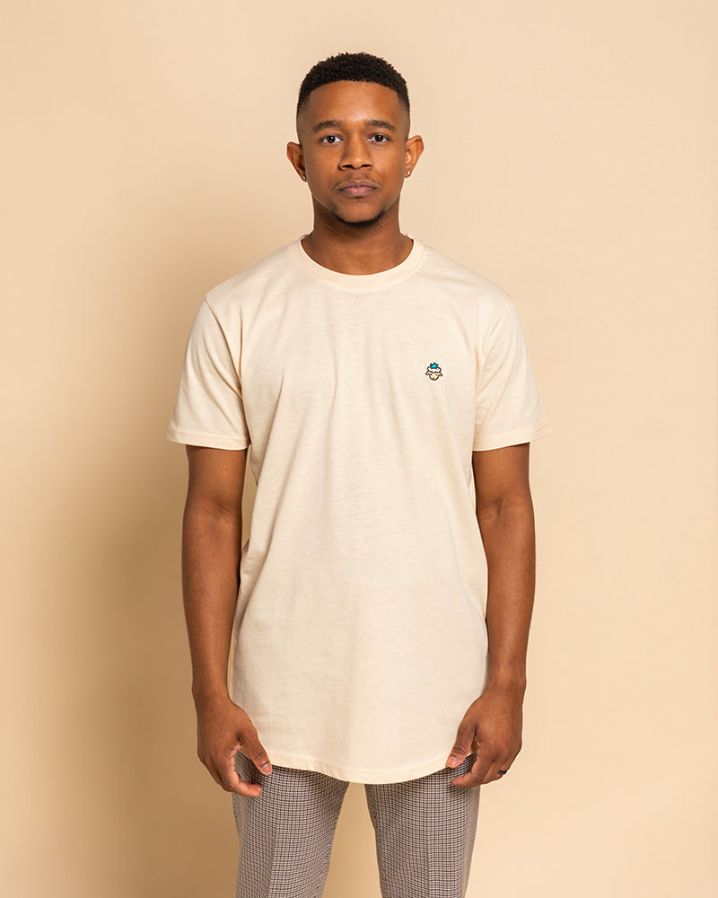 Lamb Talk Polo Round Hem Tee - Tannery
