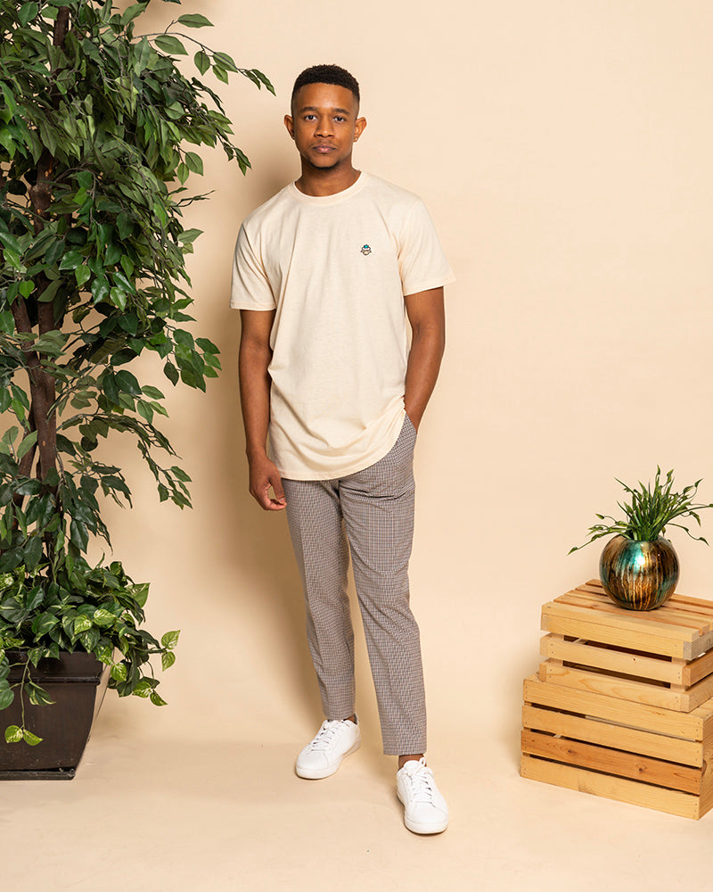 Lamb Talk Polo Round Hem Tee - Tannery
