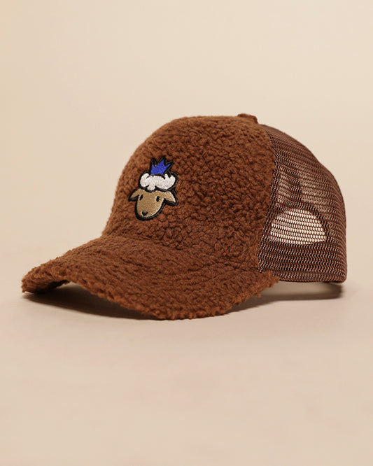 Lamb Head Sherpa Trucker