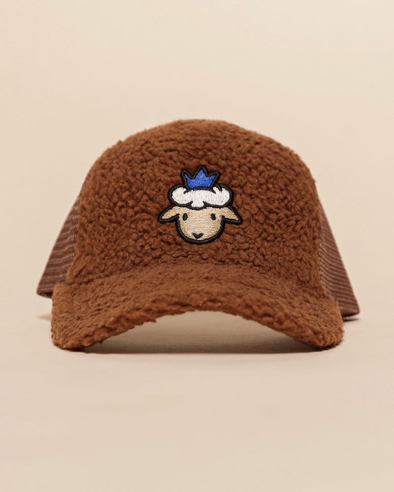 Lamb Head Sherpa Trucker