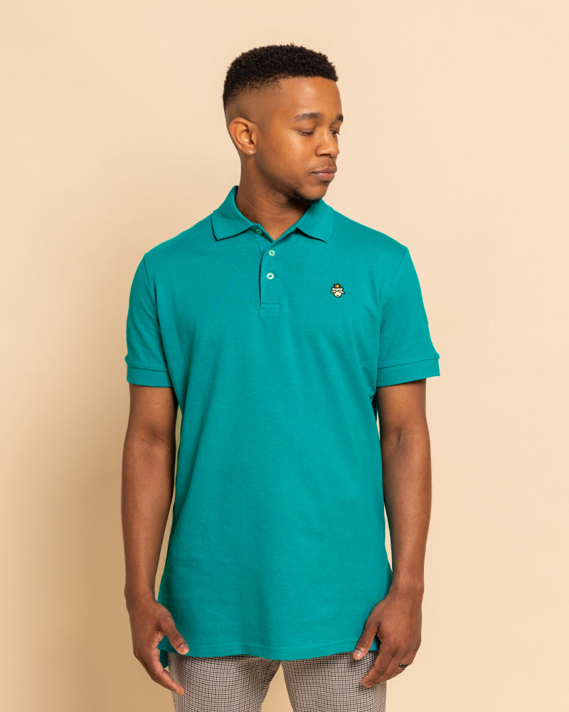 Lamb Talk Polo - Teal