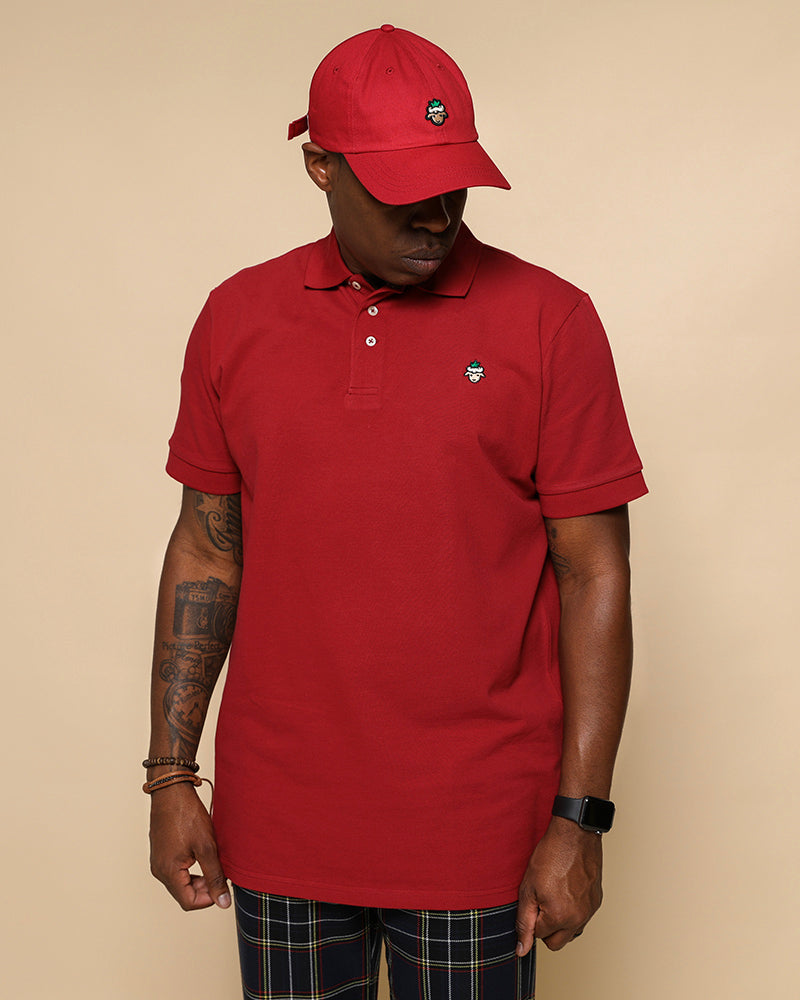 Lamb Talk Polo - Claret