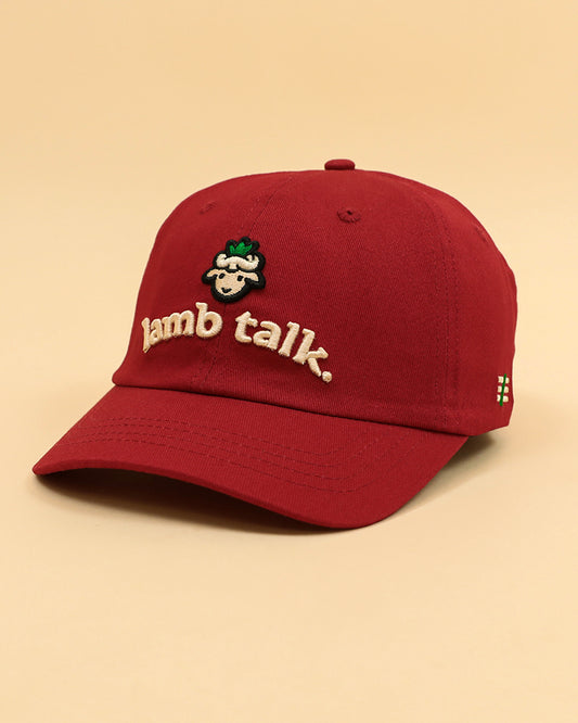 Lamb Head Short Bill Cap - Claret