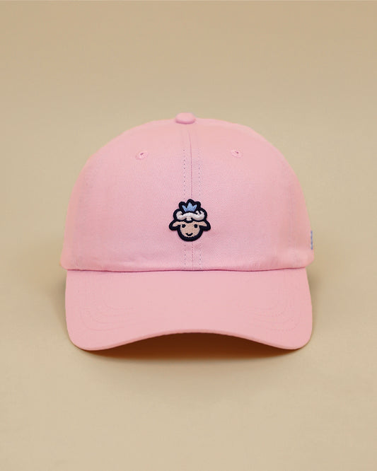 Lamb Head Ball Cap - Pink